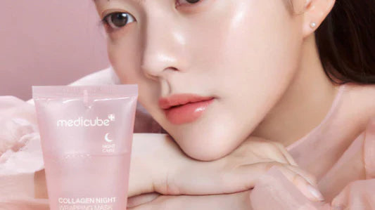 Le soin de nuit « Collagen Night Wrapping Mask » de Medicube