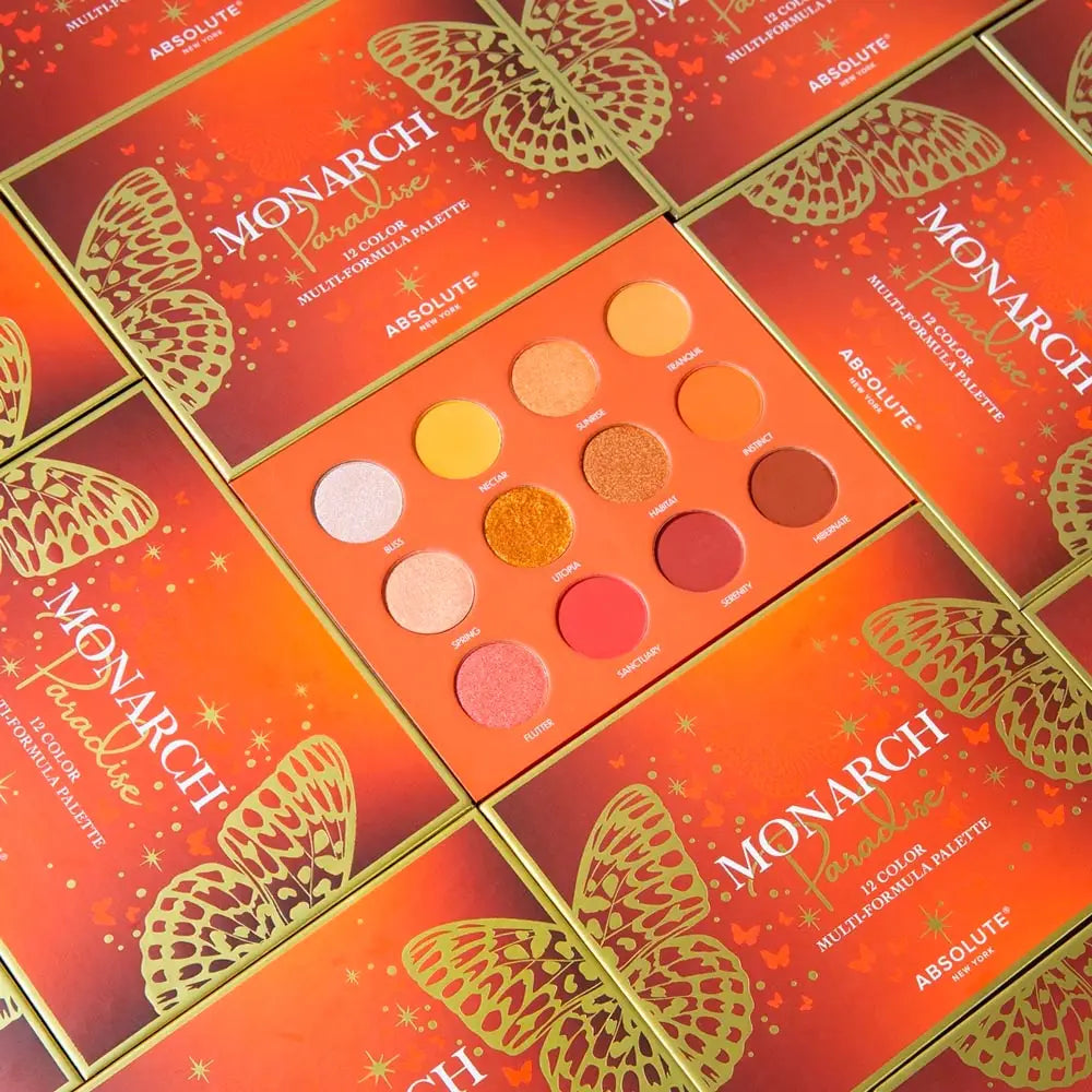 Absolute New York Eyeshadow Book Palette réf Monarch Paradise