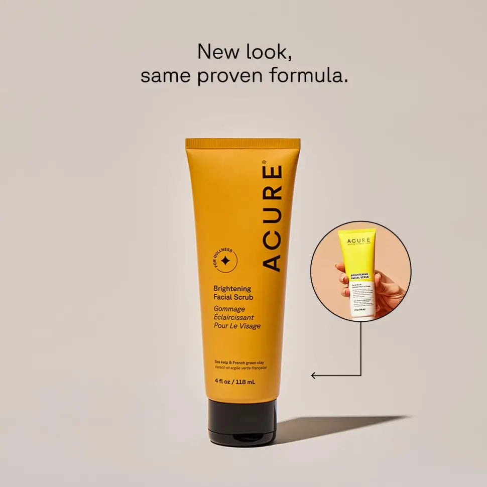 ACURE Facial Scrub Gommage visage illuminateur 118 ml