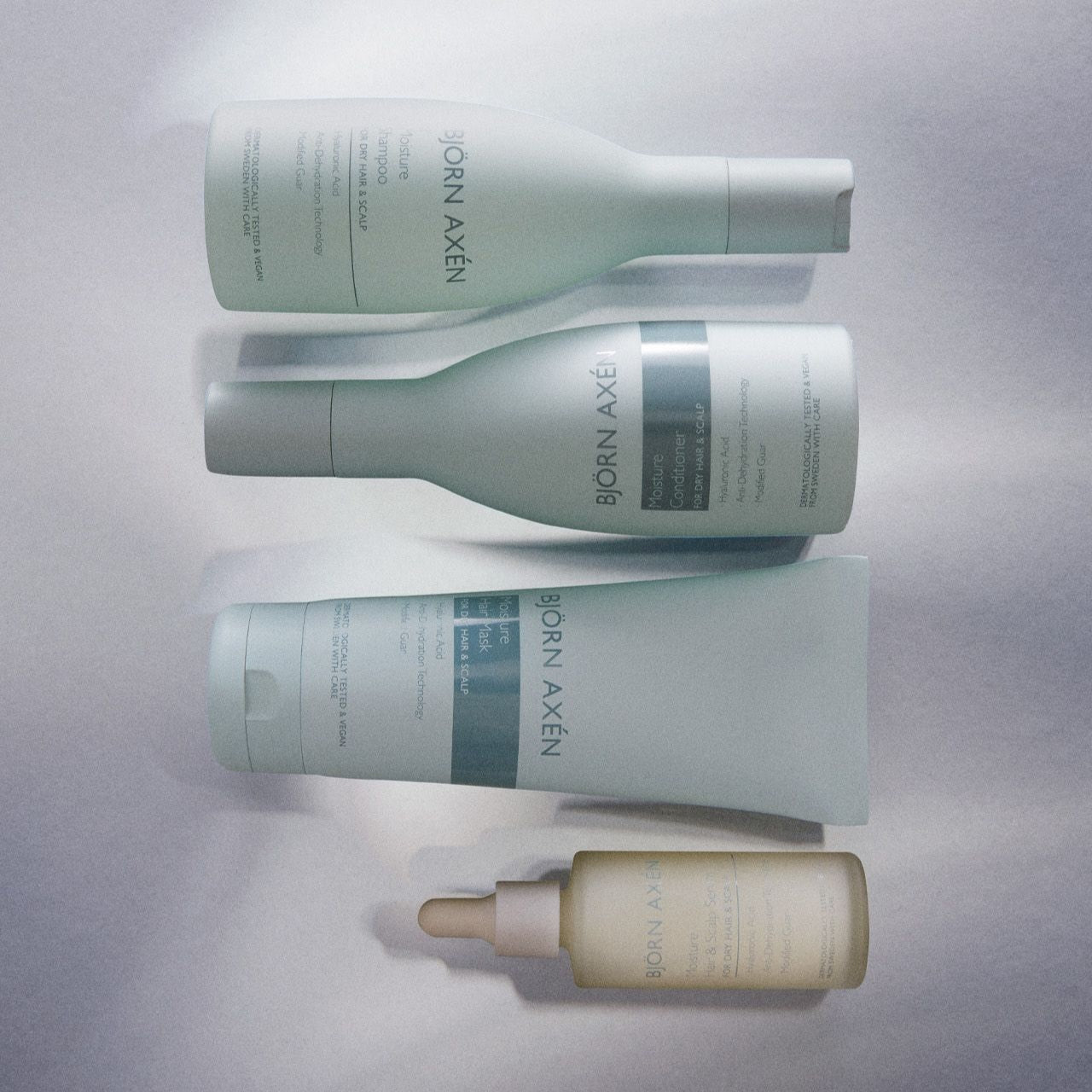 BJORN AXEN - DUO Moisture Shampoo + Conditioner Cheveux Secs - 2x250ml