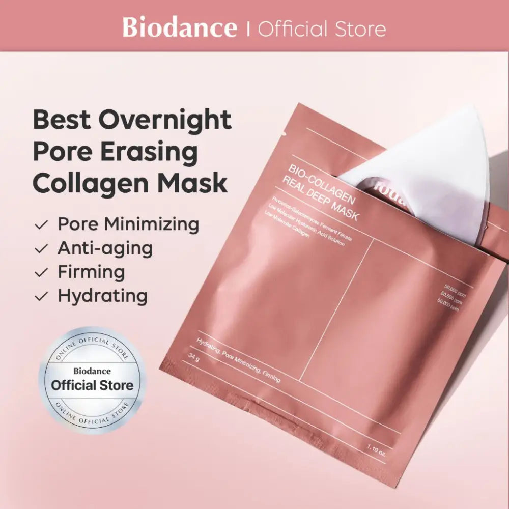 Biodance Bio Collagen Real Deep Mask Sheet (pack de 4) masques