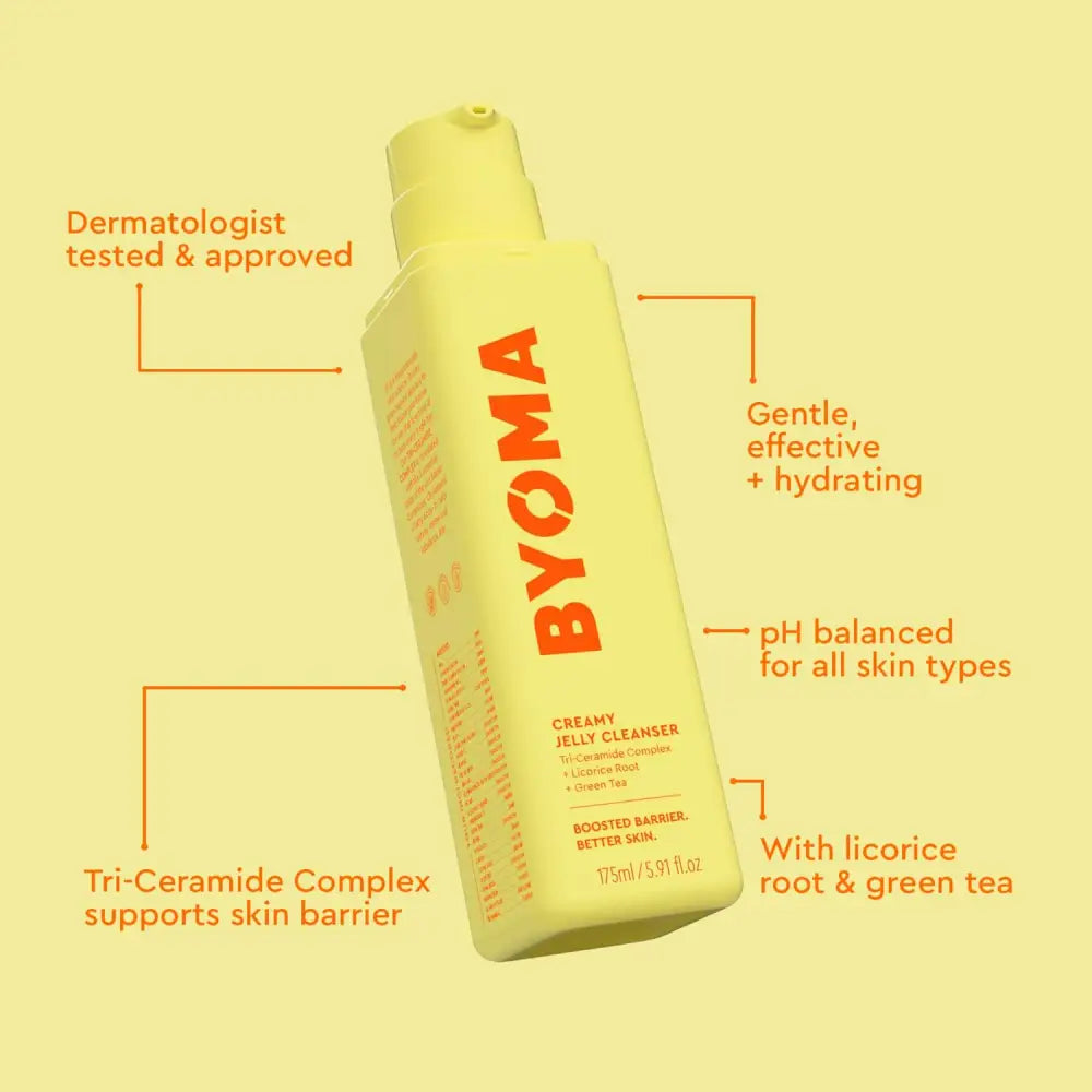 BYOMA Creamy Gel Cleanser Nettoyant Gel Crème 175ml masques