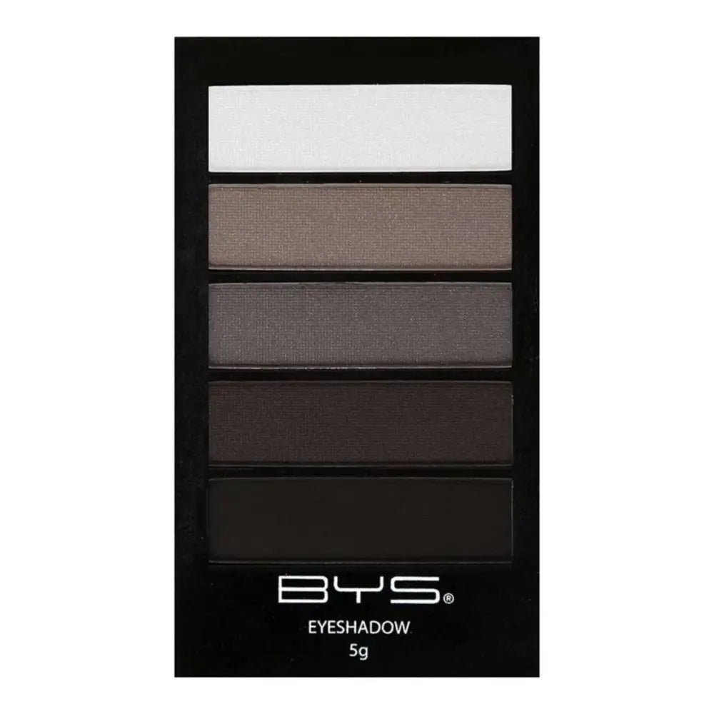 BYS Mini 5 Palette Eyeshadow Black réf Black Steel