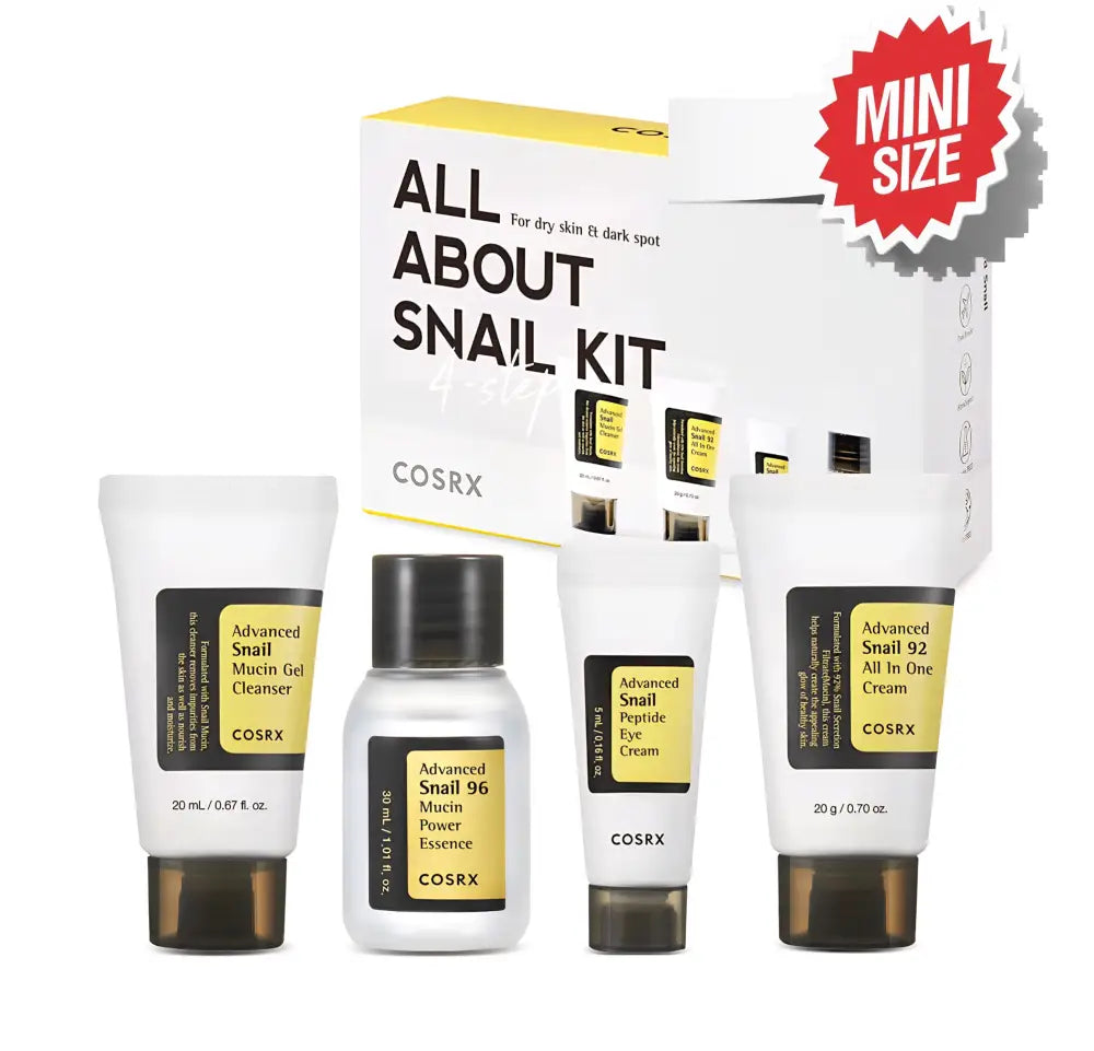 COSRX MINI Kit d’essai à l’escargot All About Snail (4pcs)