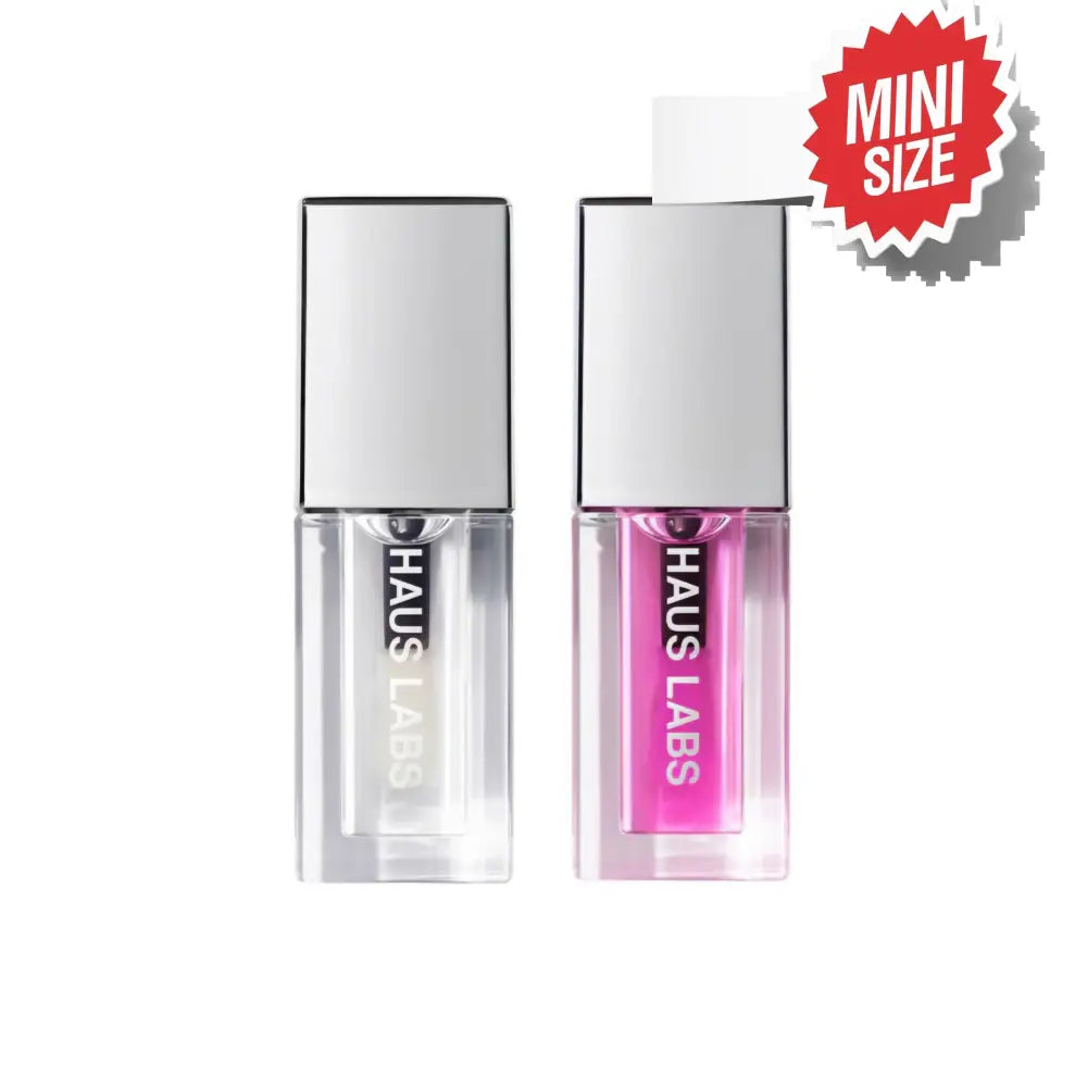 HAUS LABS BY LADY GAGA Mini PHD Hybrid Lip Oil Duo Blush