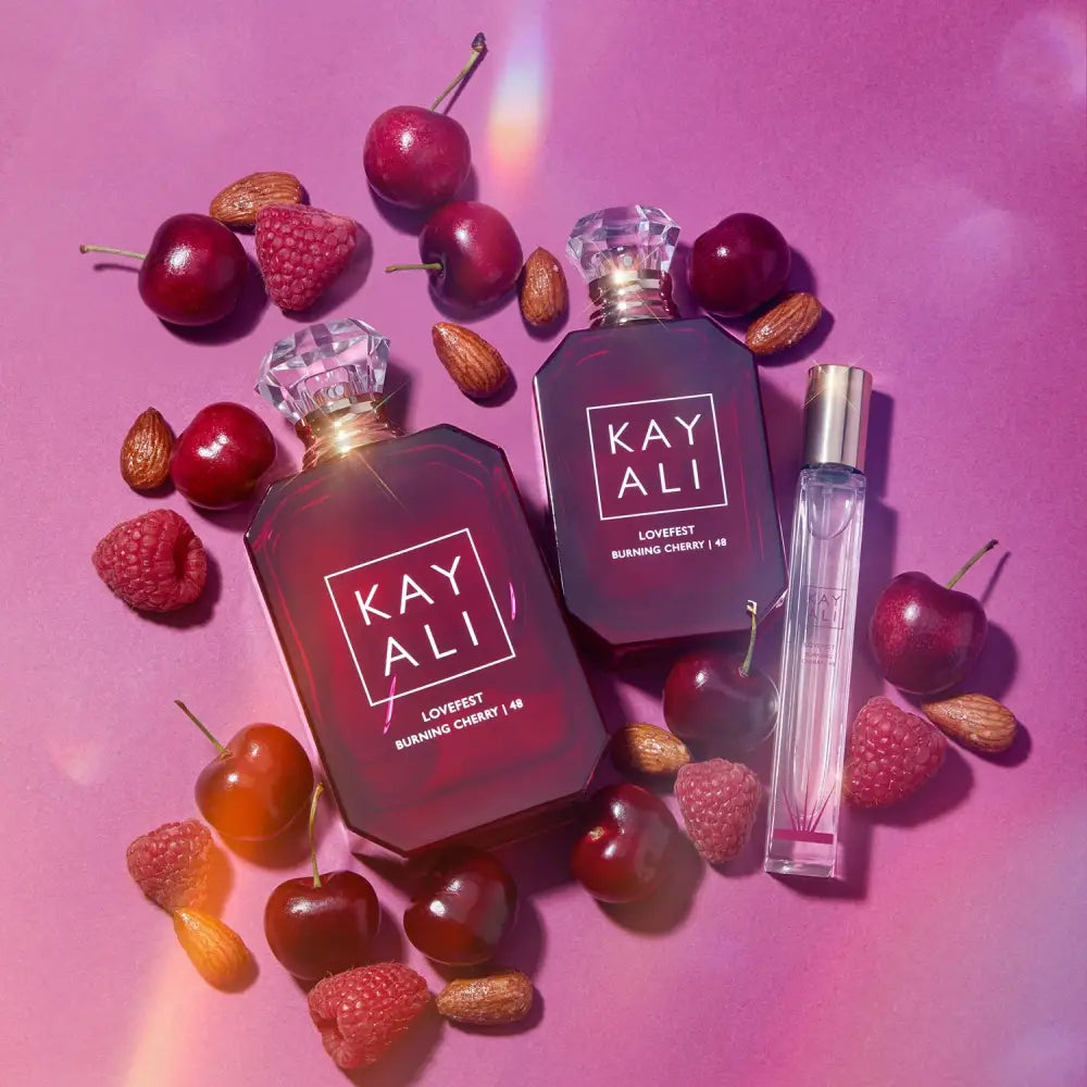 HUDA BEAUTY - MINI Kayali Fleur Lovefest Burning Cherry 48- Eau de Parfum - 10ml