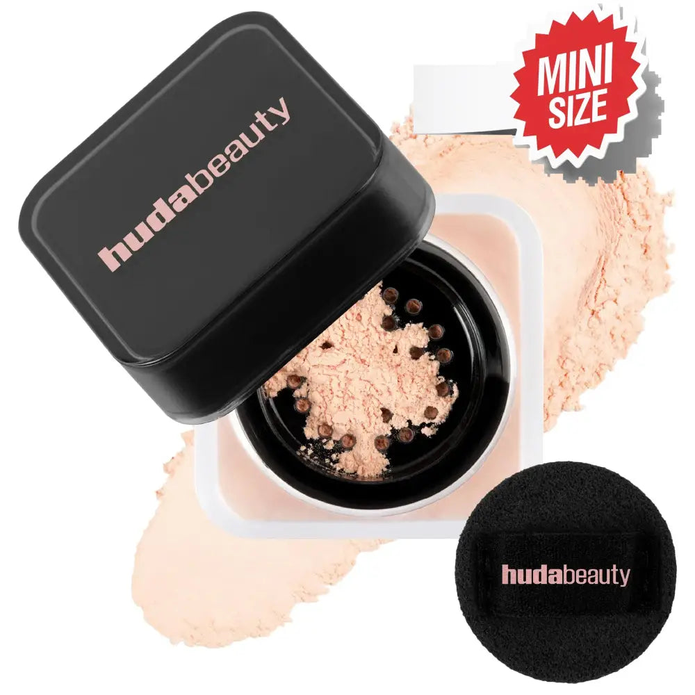 HUDA BEAUTY - MINI Loose Powder Baby Bake - réf Peach Pie