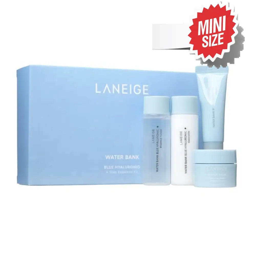 LANEIGE - Water Bank Blue Hyaluronic 4-Step Essential Kit For Normal To Dry Skin KIT