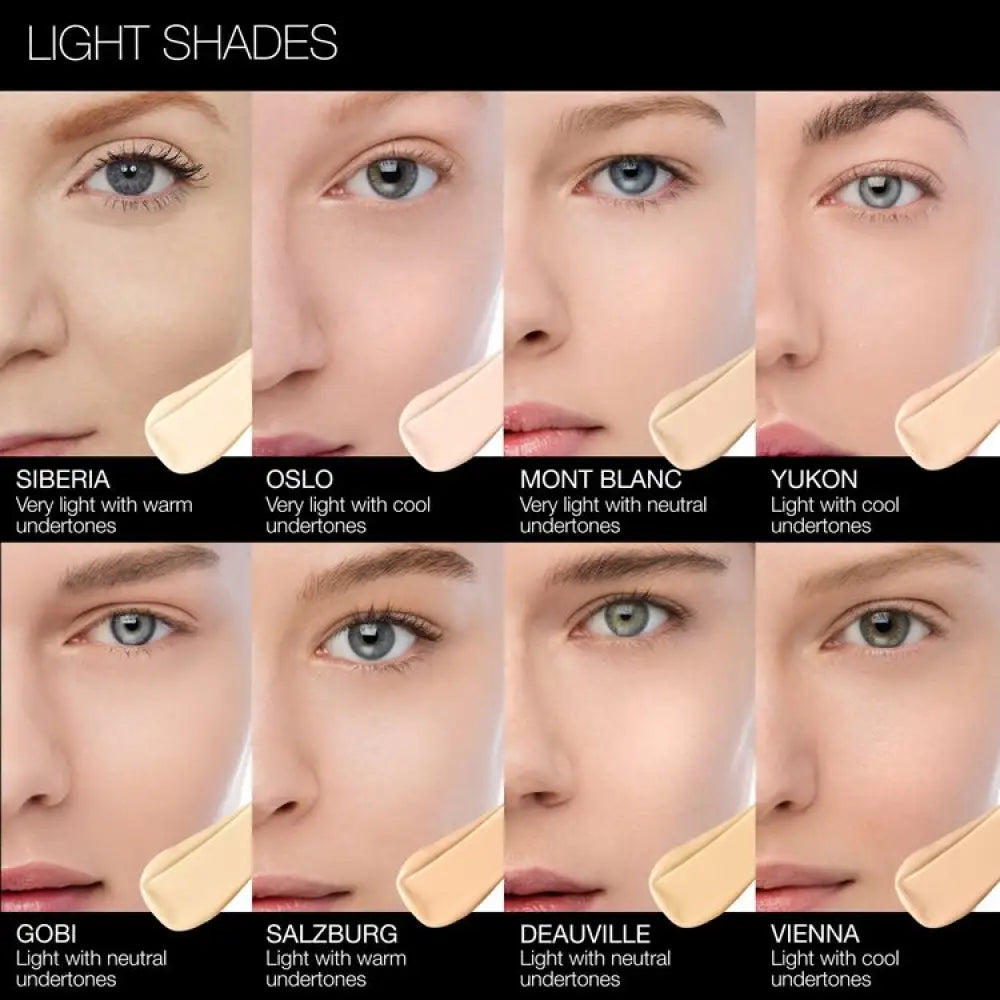 NARS Natural Radiant LongWear Foundation light 3 Gobi concealer