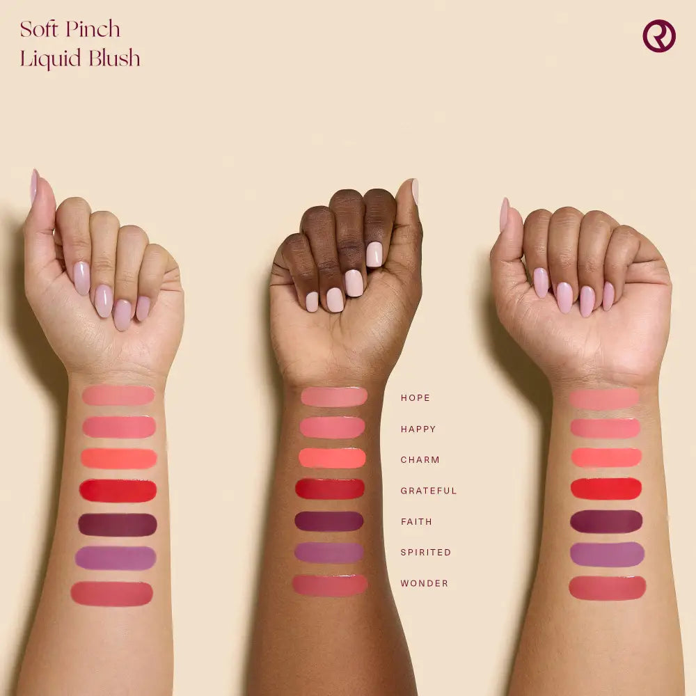 Rare Beauty - MINI Soft Pinch Dewy Liquid Blush - réf Charm-3,2ml KIT