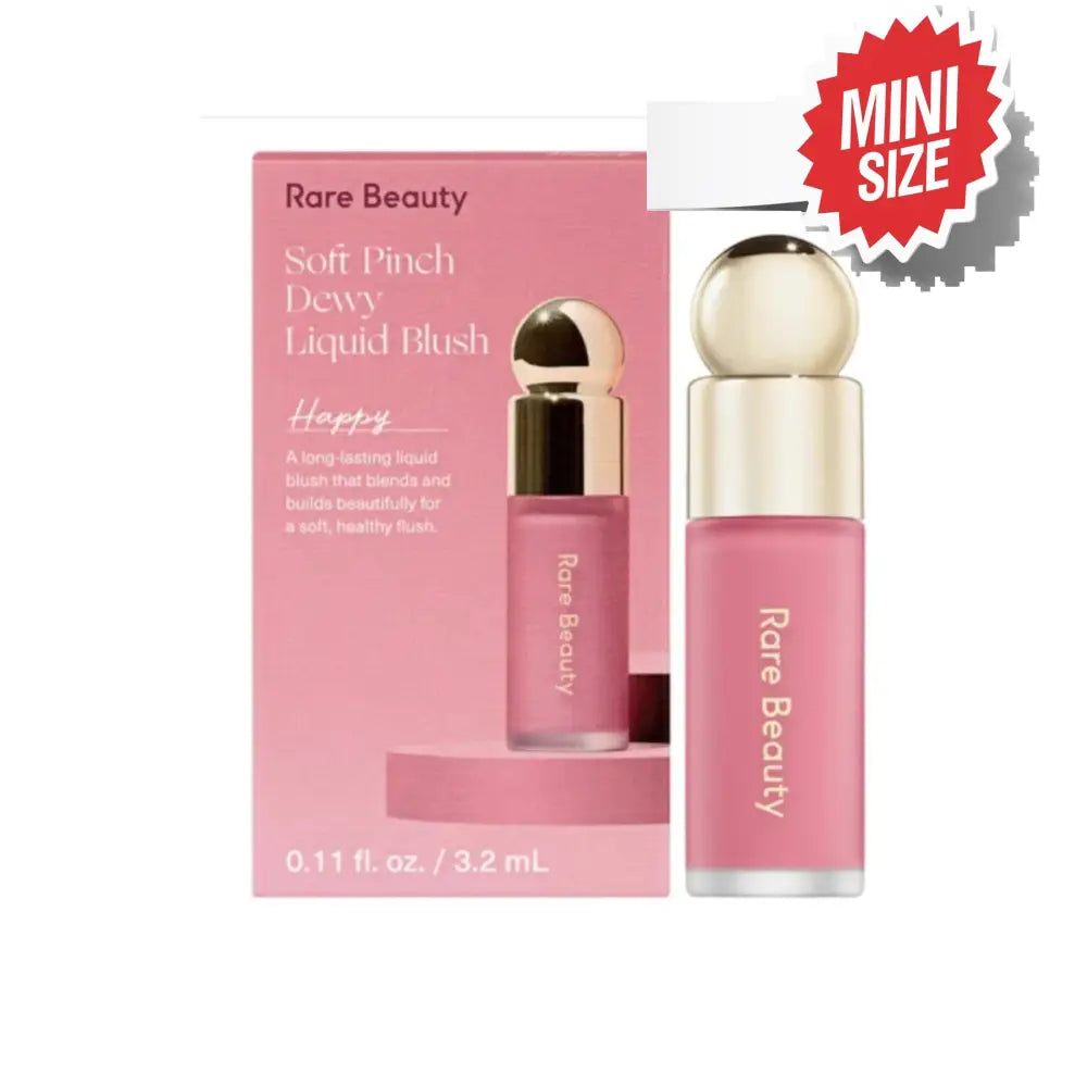Rare Beauty - MINI Soft Pinch Dewy Liquid Blush - réf Happy - 3,2ml KIT