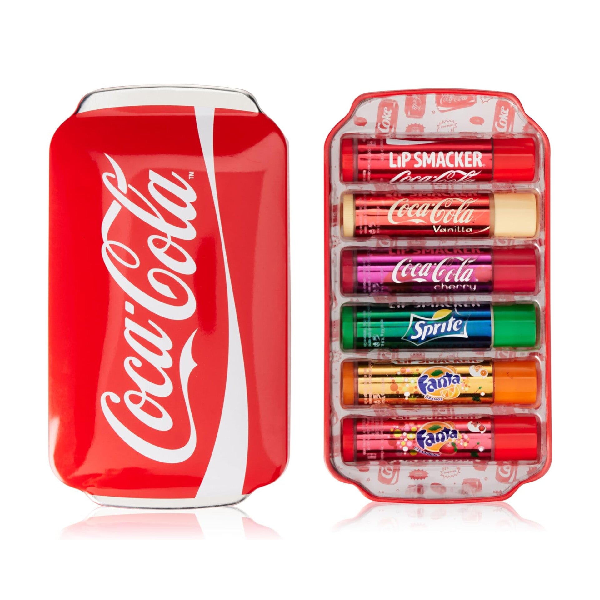 LIP SMACKER Coca Cola Can Vintage (6pcs) Lipstick
