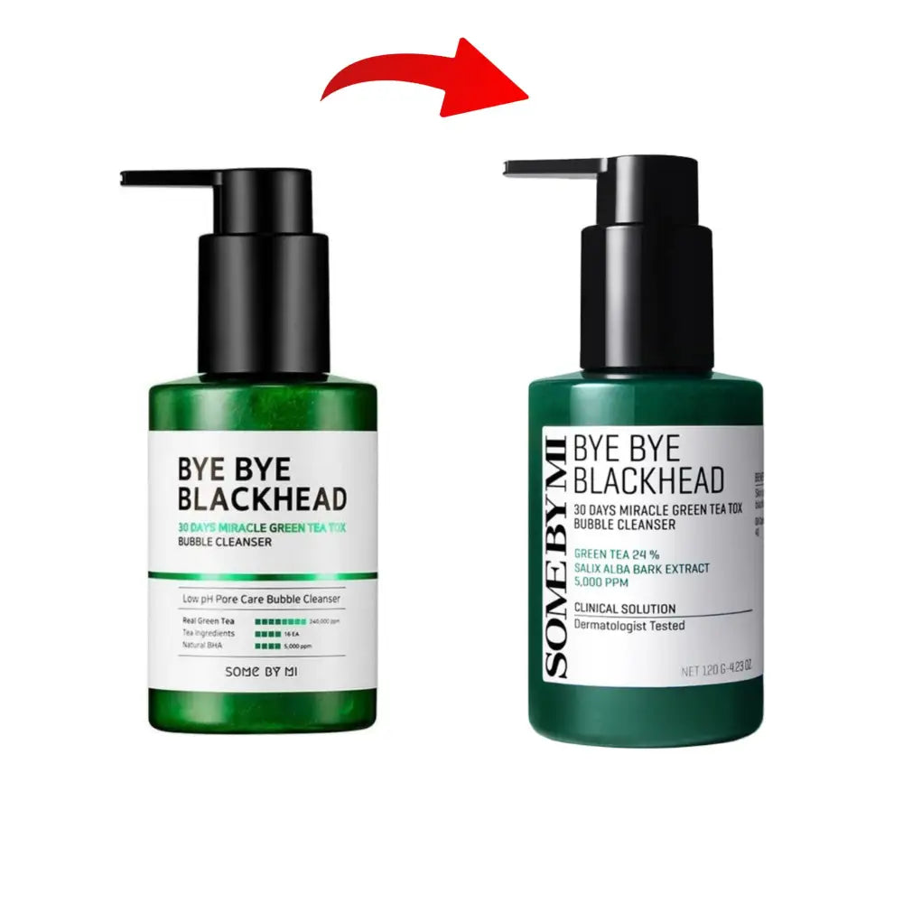 SOME BY MI Bye Bye Blackhead 30 Days Miracle Green Tea Tox Mousse Exfoliante 120g