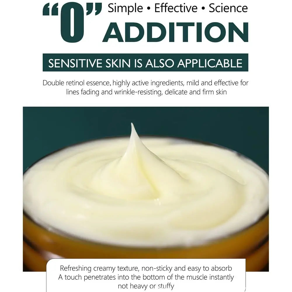 Vibrant Glamour Retinol Cream Crème Visage Anti Âge 30g masques