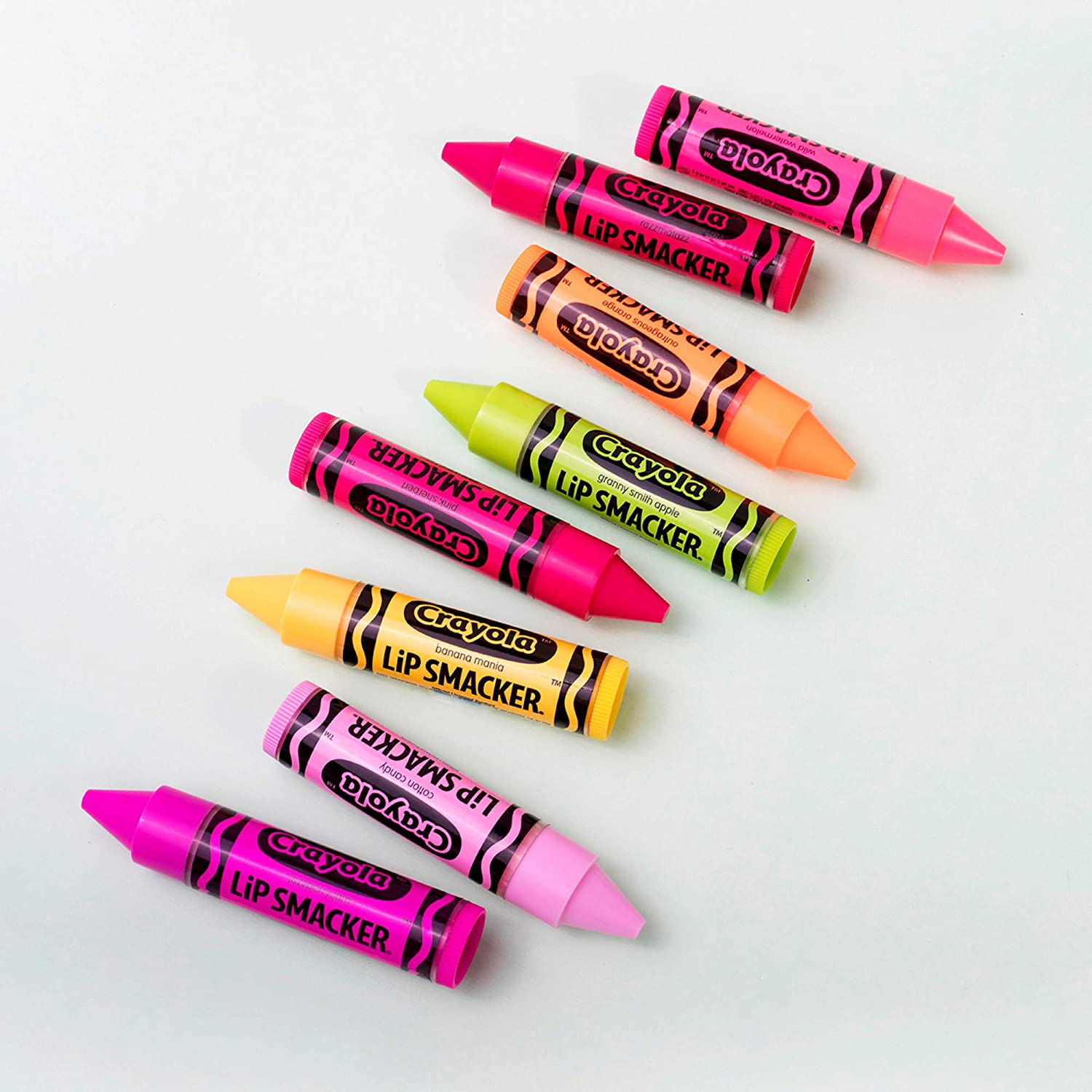 smacker-baume-a-levres-crayola-pack-fete-8-pieces