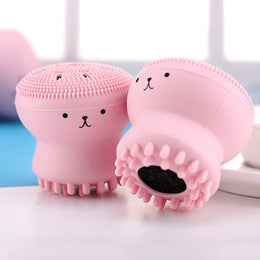 poulpe-mignon-meduses-nettoyage-du-visage-brosse-visage-de-massage-exfoliant-outil