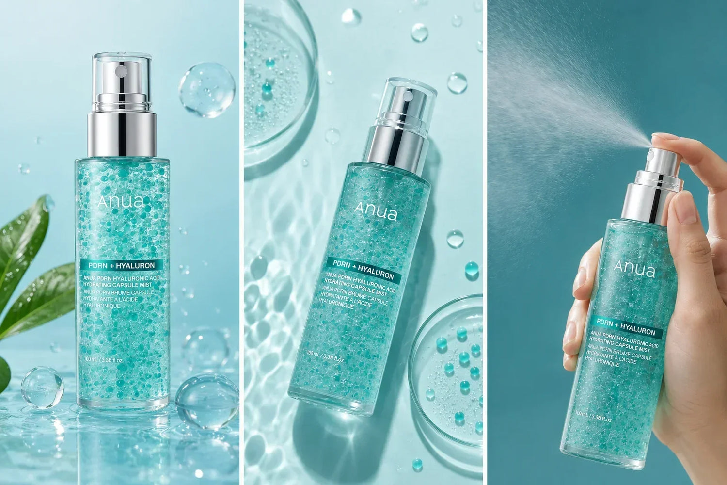Anua PDRN Hyaluronic Acid Hydrating Capsule Mist : la brume hydratante coréenne pour une peau Glass Skin