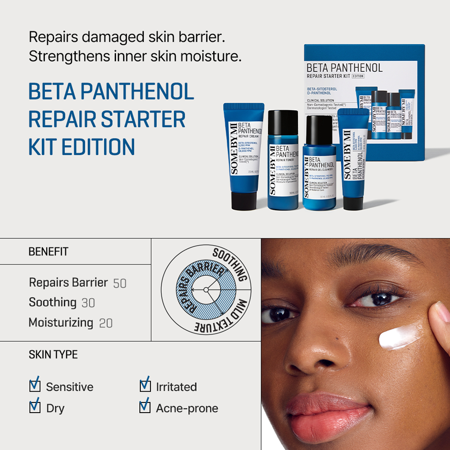 SOME BY MI - Beta Panthenol Repair Starter Kit ( 4pcs Mini )