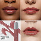 HAUS LABS BY LADY GAGA - Atomic Shake Lip Lacquer - Rosewood Shine Blush