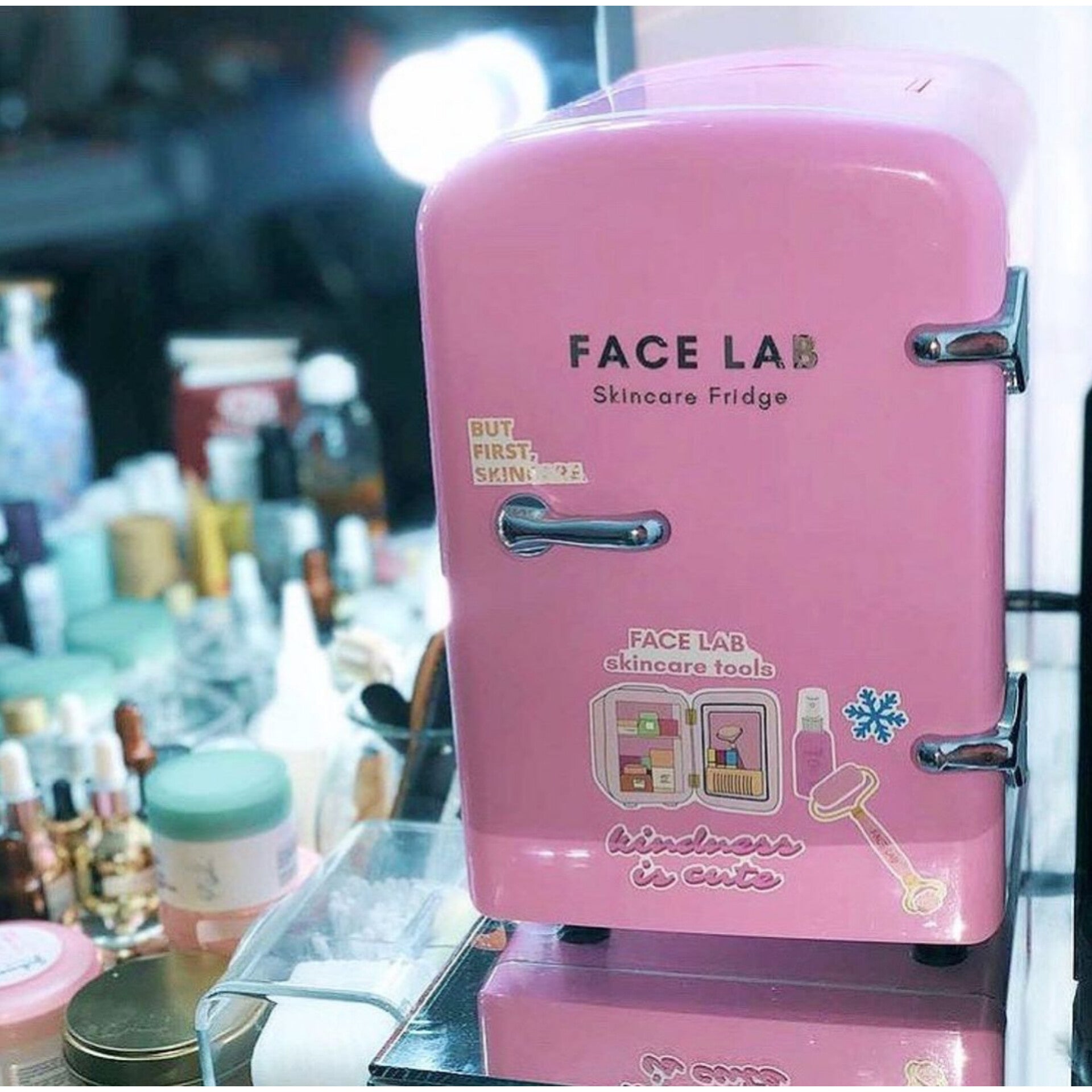 facelab-skincare-fridge-baby-pink