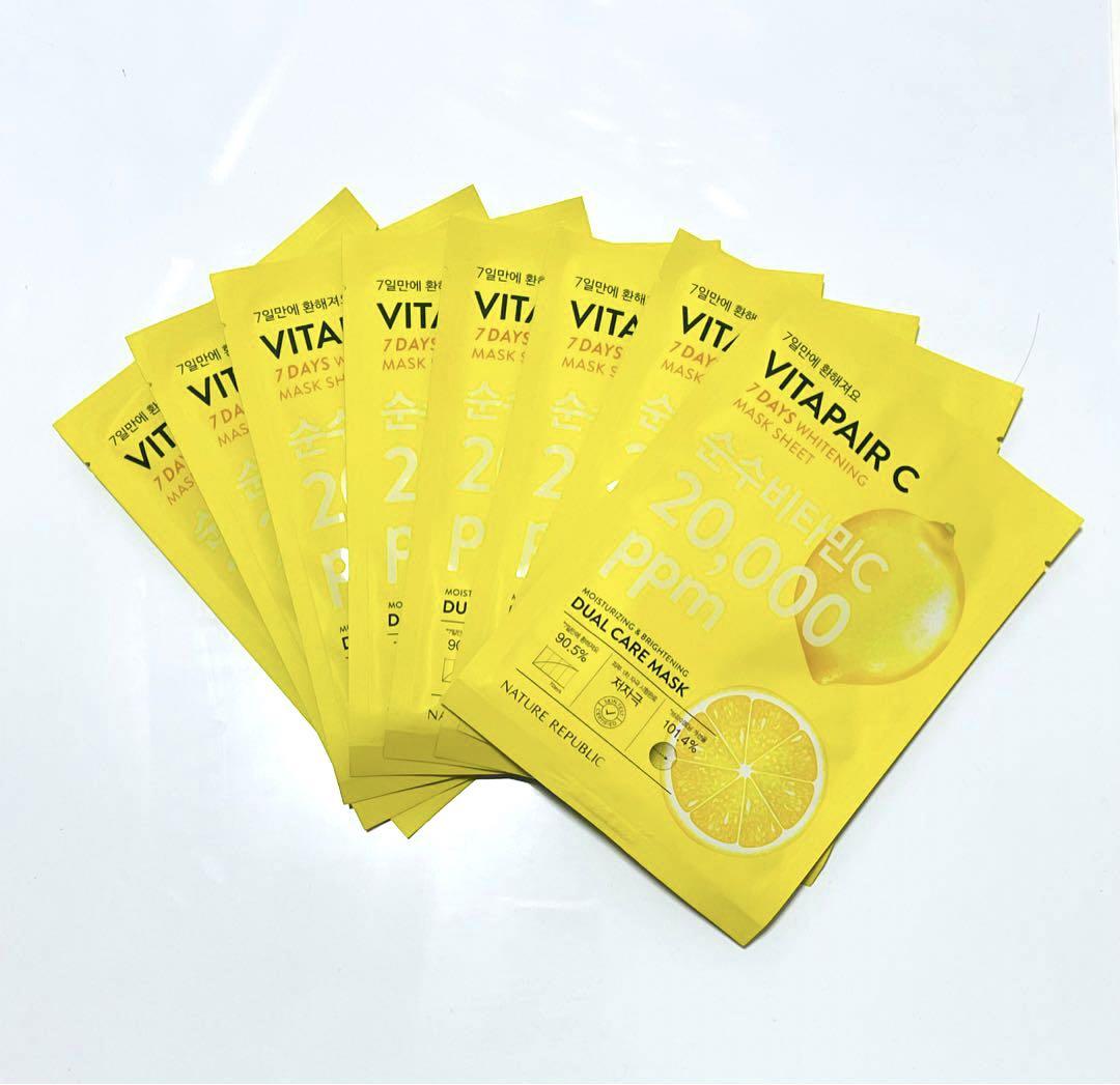 nature-republic-vitapair-c-7-days-whutening-mask-sheet