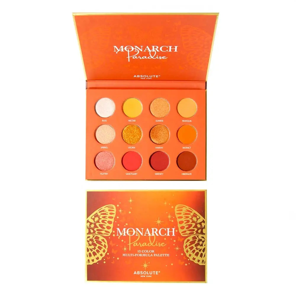 Absolute New York Eyeshadow Book Palette réf Monarch Paradise