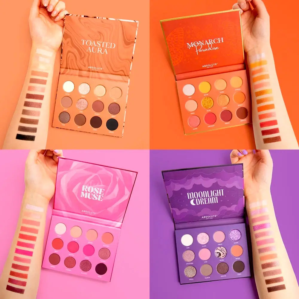 Absolute New York Eyeshadow Book Palette réf Rose Muse