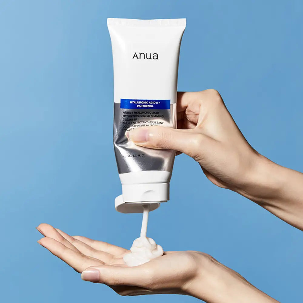 ANUA 8 Hyaluronic Acid Hydrating Gentle Foaming Cleanser 150ml masques