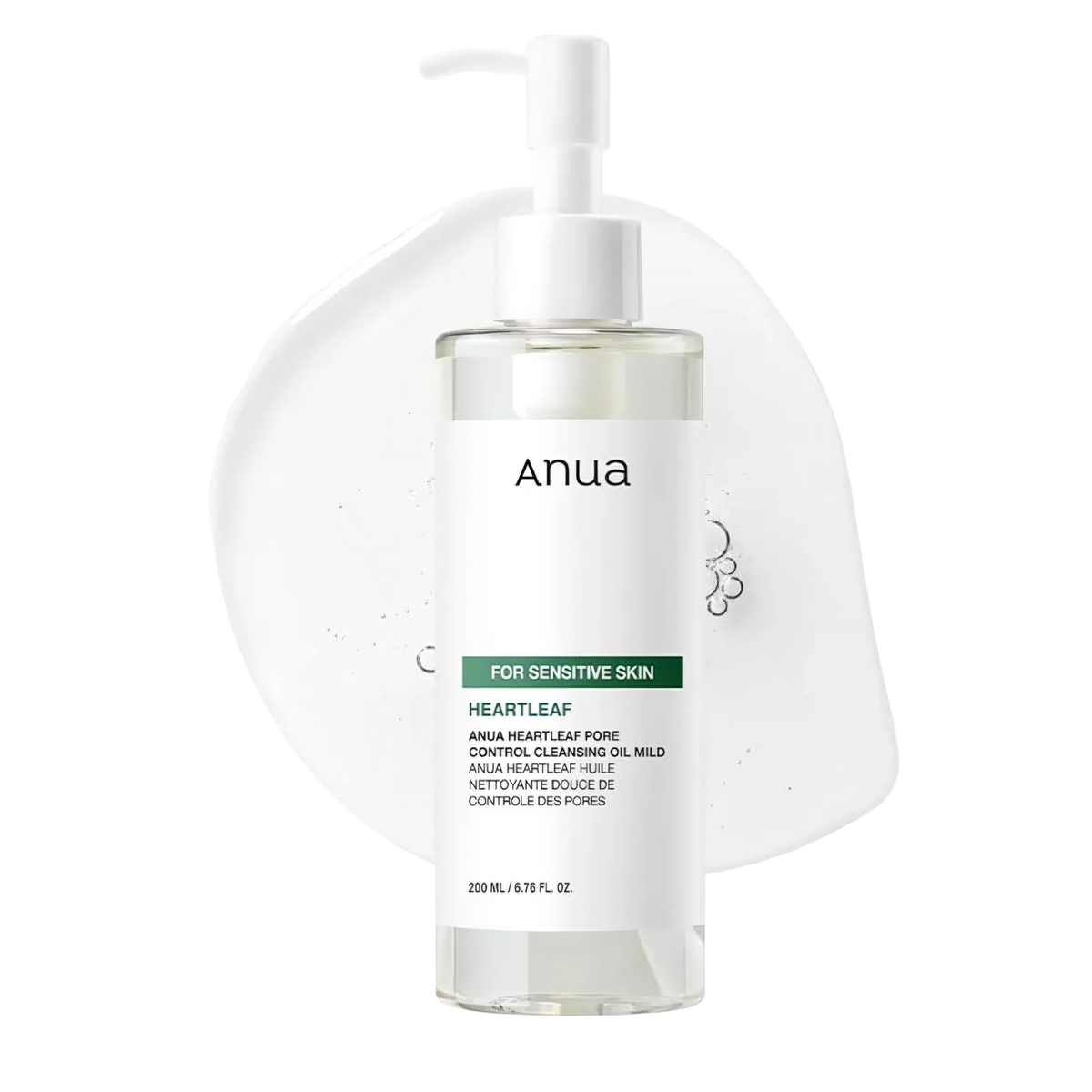 ANUA - Heartleaf Pore Control Cleansing Oil MILD for Sensitive Skin - 200ml