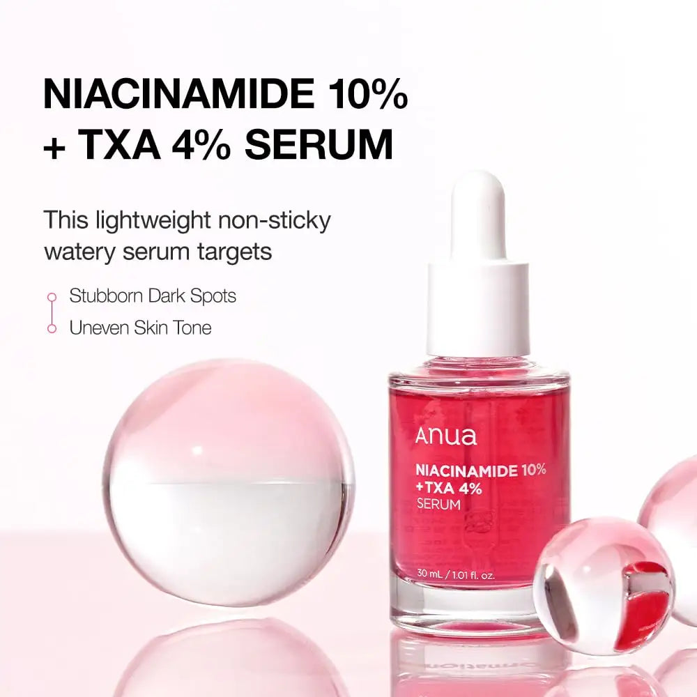 ANUA Niacinamide 10% + TXA 4% Dark Spot Correcting Serum 30ml masques