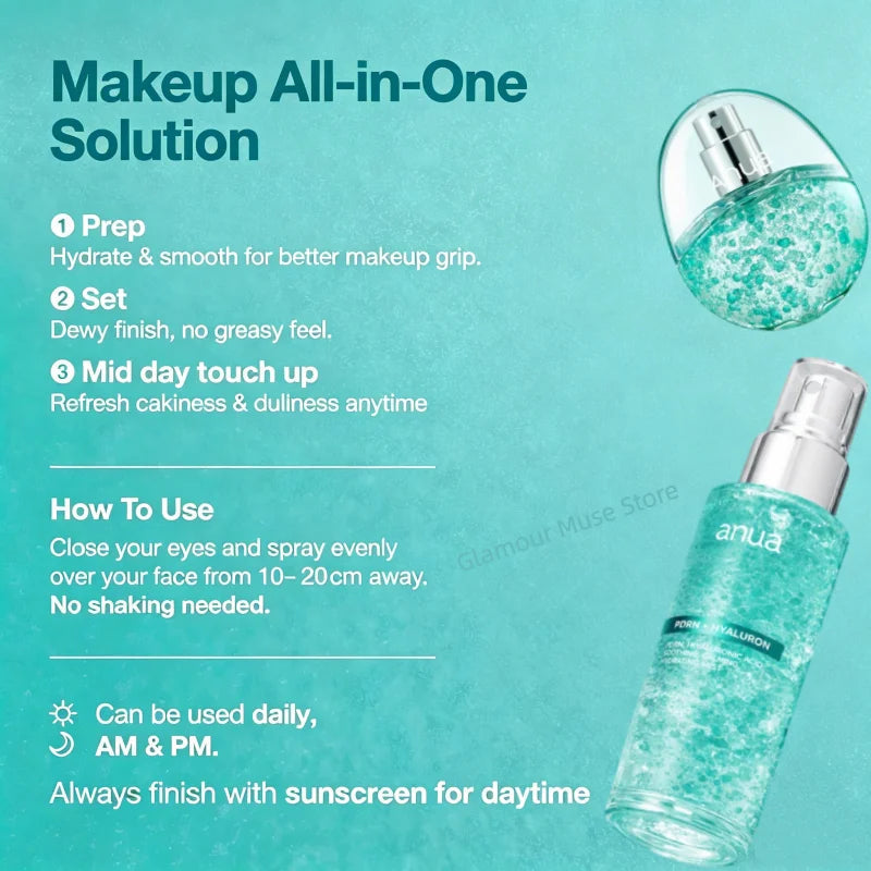 ANUA - PDRN + HYALURON, PDRN Hyaluronic Acid Hydrating Capsule Mist - 100ml
