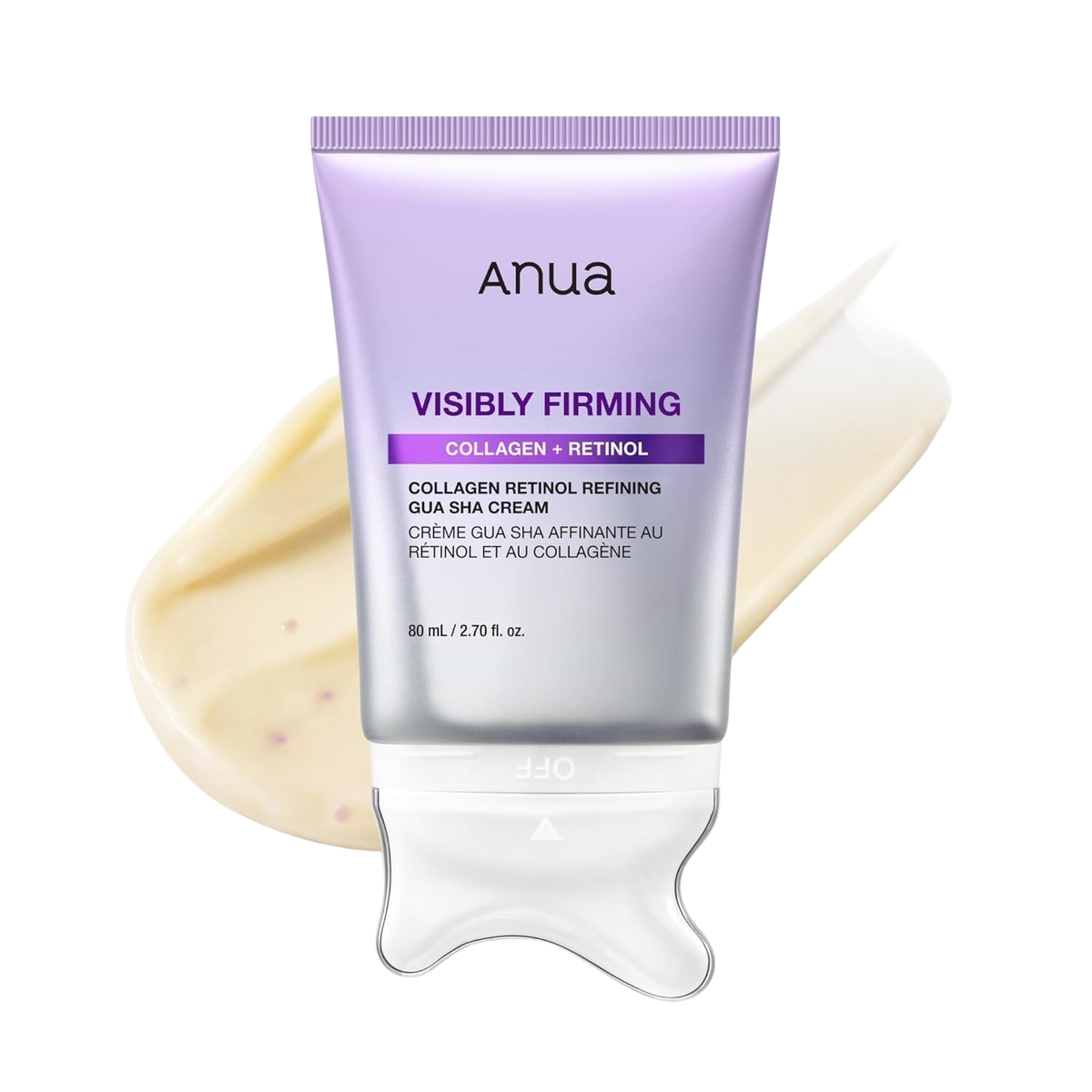 ANUA - Visibly Firming Collagen Retinol Gua Sha Cream – 80ml