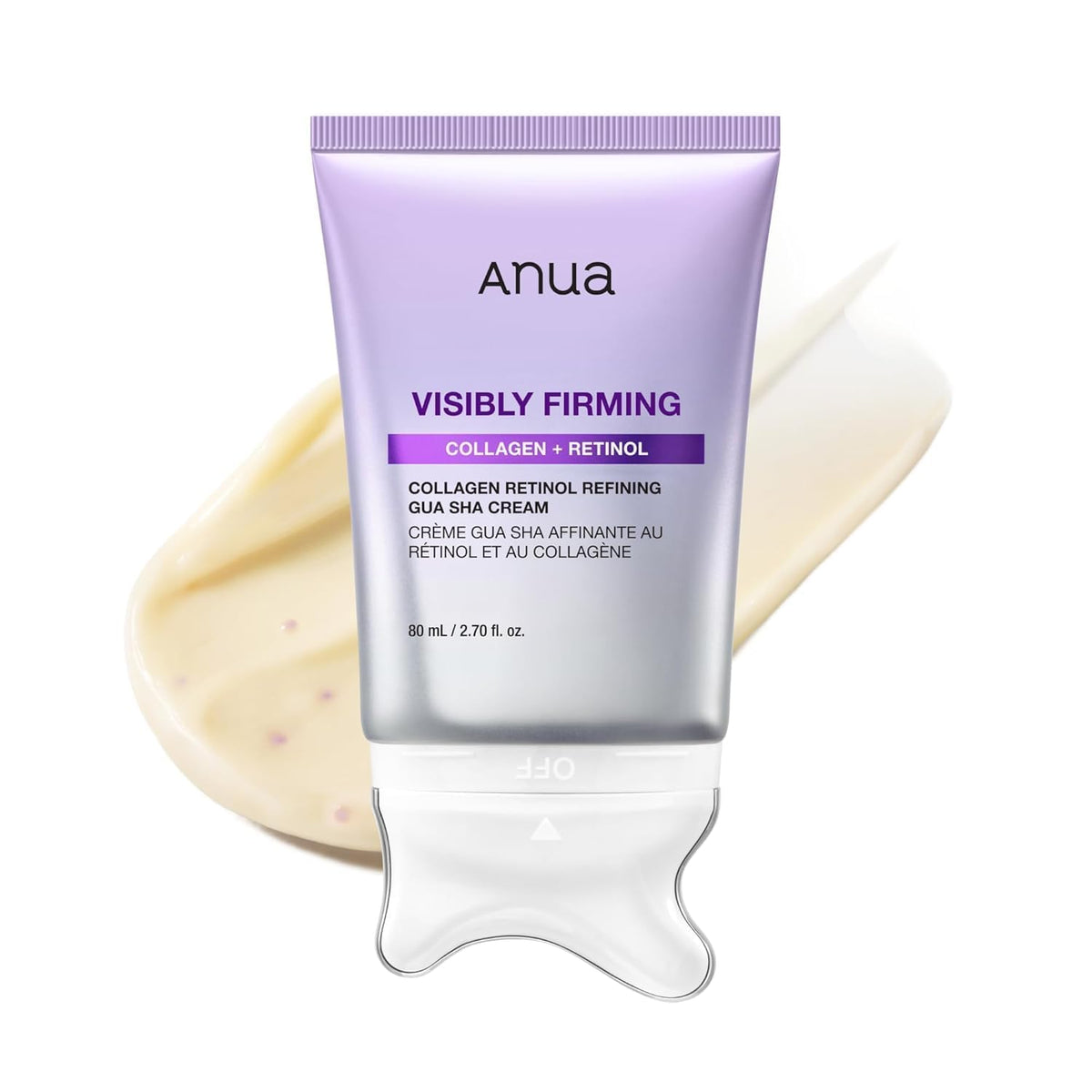 ANUA - Visibly Firming Collagen Retinol Gua Sha Cream – 80ml