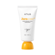 ANUA - Zero-Cast Moisturizing Finish Sunscreen - Crème solaire hydratante SPF50 - 50ml