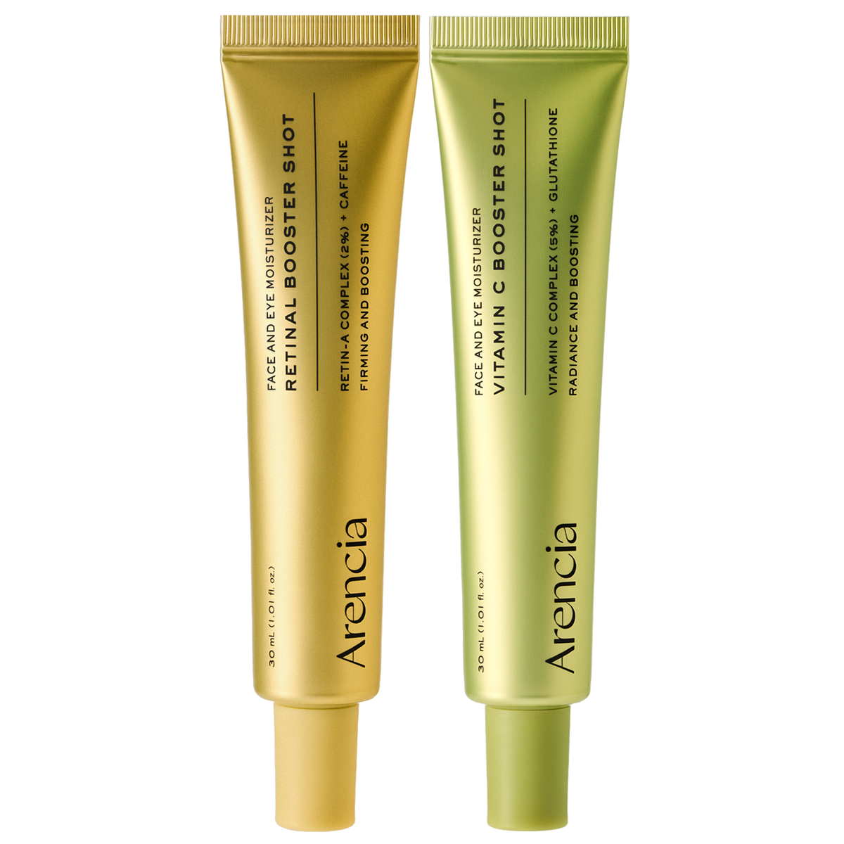 ARENCIA - DUO Retinal Booster Shot + Vitamine C Booster Shot – 2x30ml