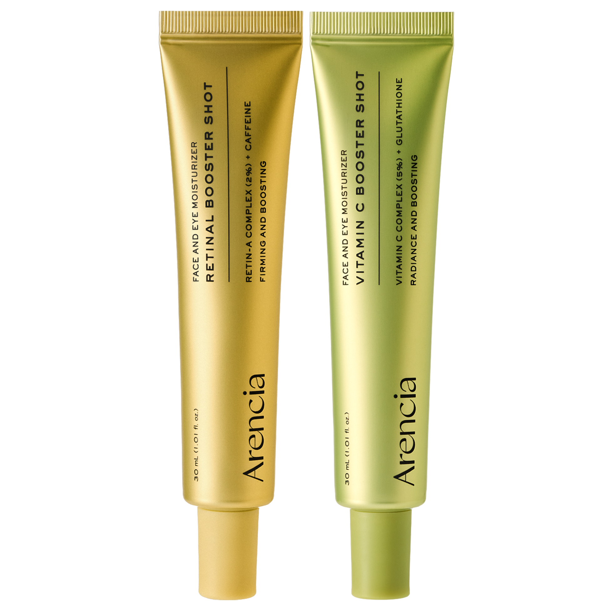 ARENCIA - DUO Retinal Booster Shot + Vitamine C Booster Shot – 2x30ml