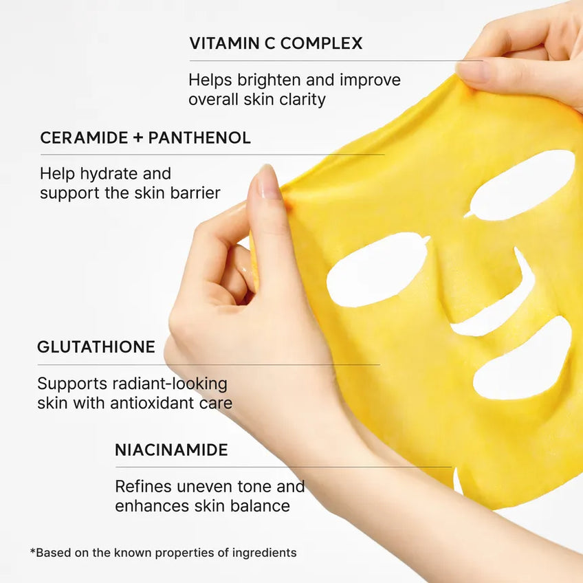 ARENCIA - Pack Vitamine C Booster Shot Mask ( 5pcs )