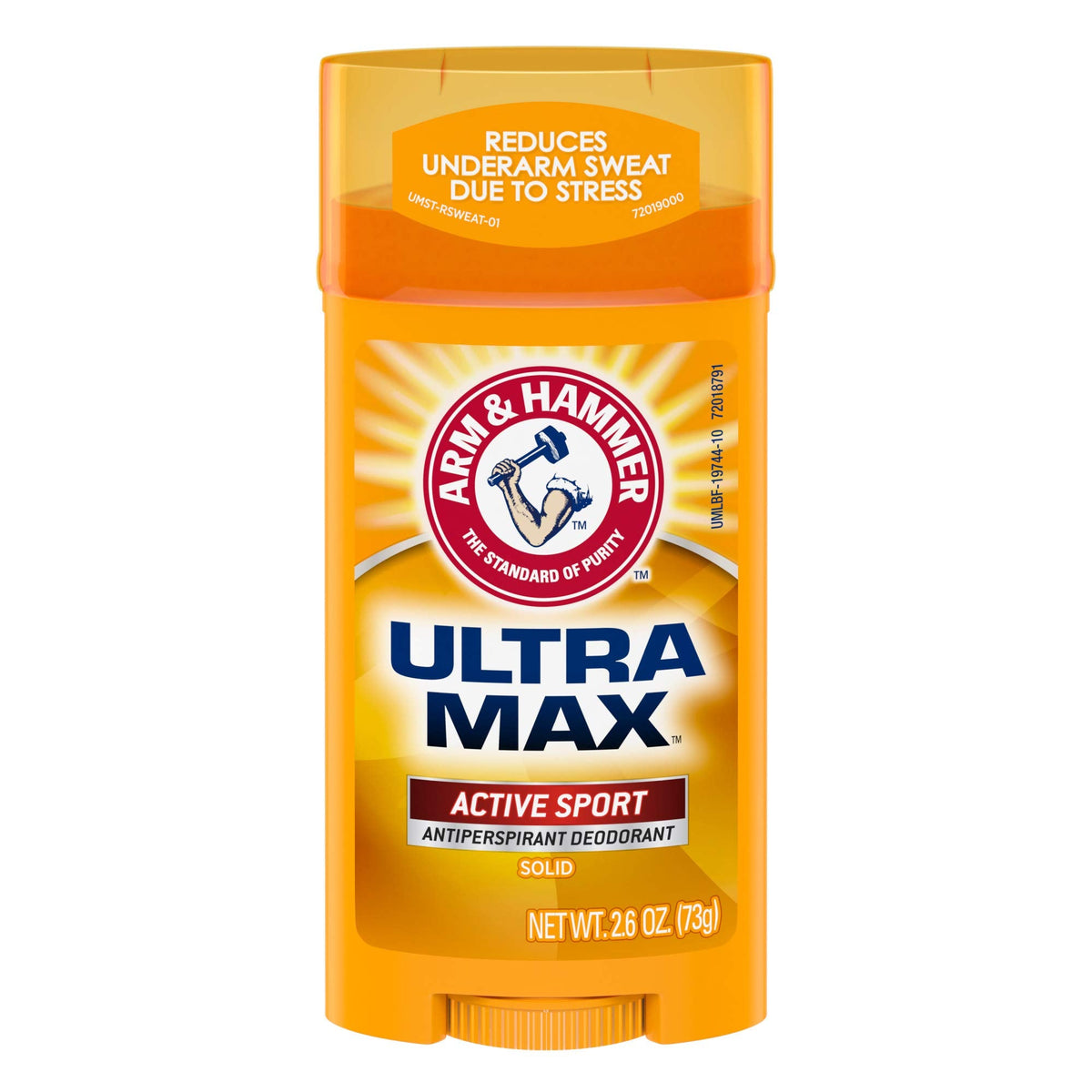 ARM & HAMMER – Ultra Max Active Sport Antiperspirant Deodorant - 73g