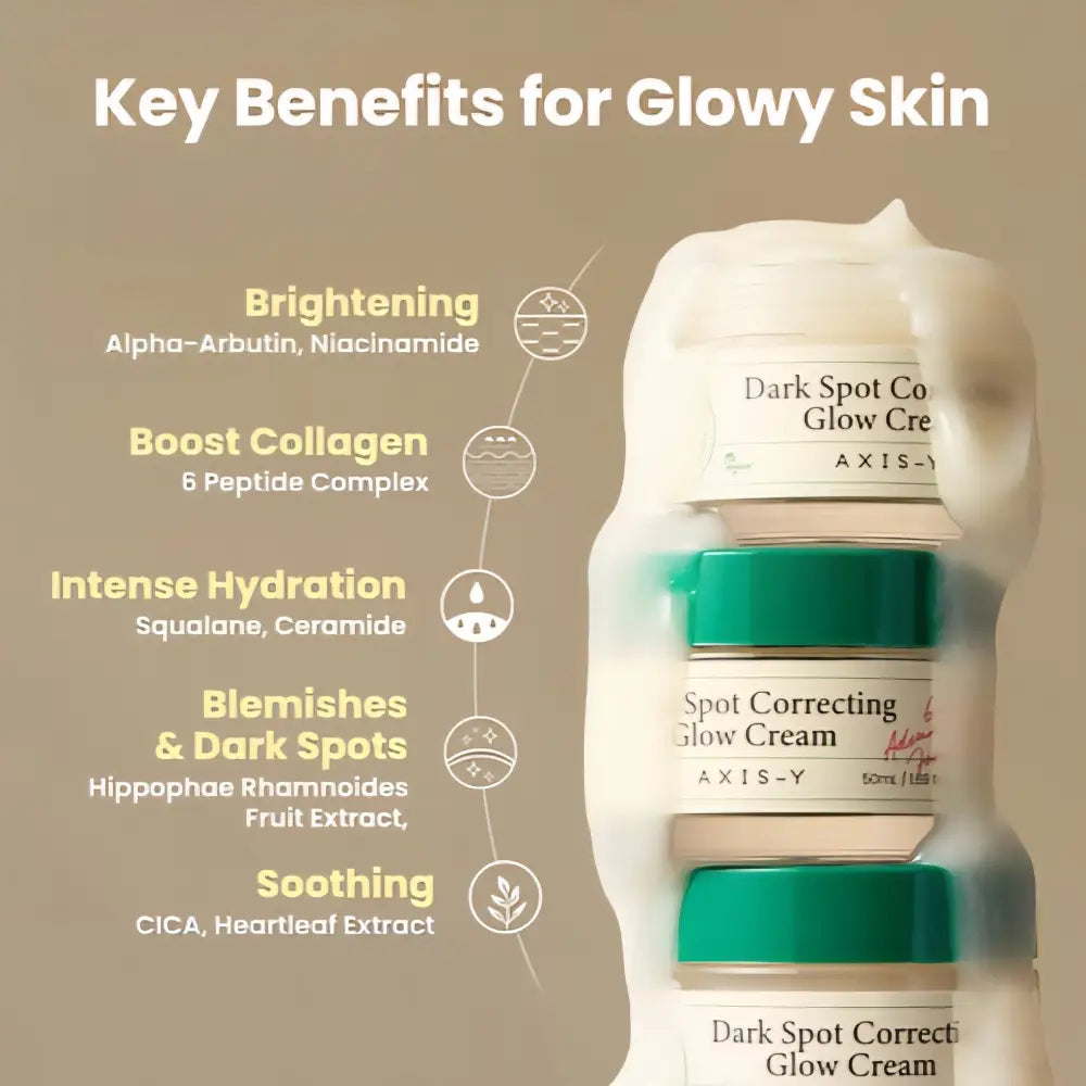 AXIS Y Dark Spot Correcting Glow Cream 50ml masques