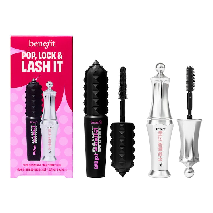 Benefit Cosmetics - Pop, Lock & Lash It - Coffret Mascara et Fixateur à Sourcils