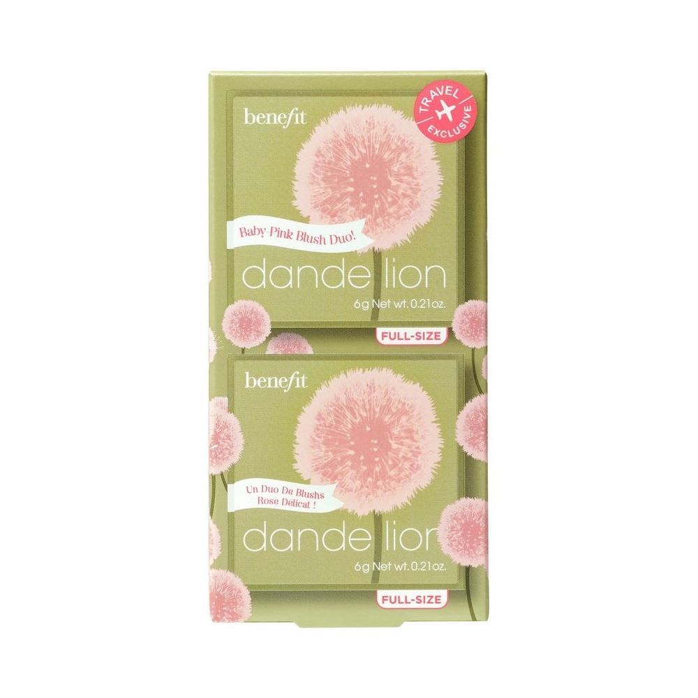 BENEFIT - Dandelion Travel Duo Blush Set ( 2x full size )