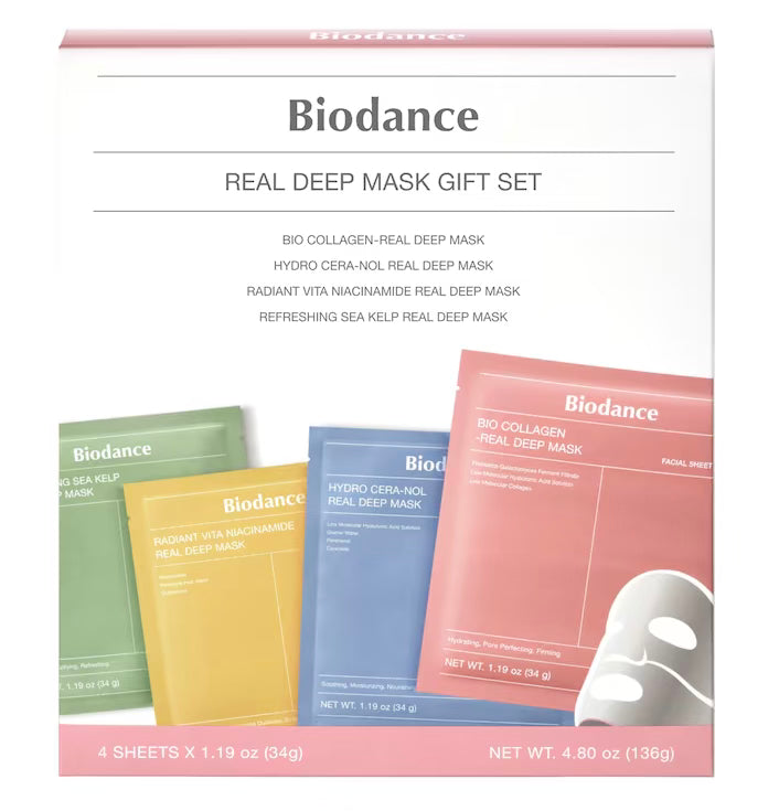 BIODANCE - Real deep Mask - Coffret masques -4 Masques