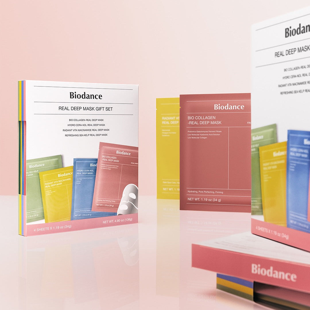 BIODANCE - Real deep Mask - Coffret masques -4 Masques