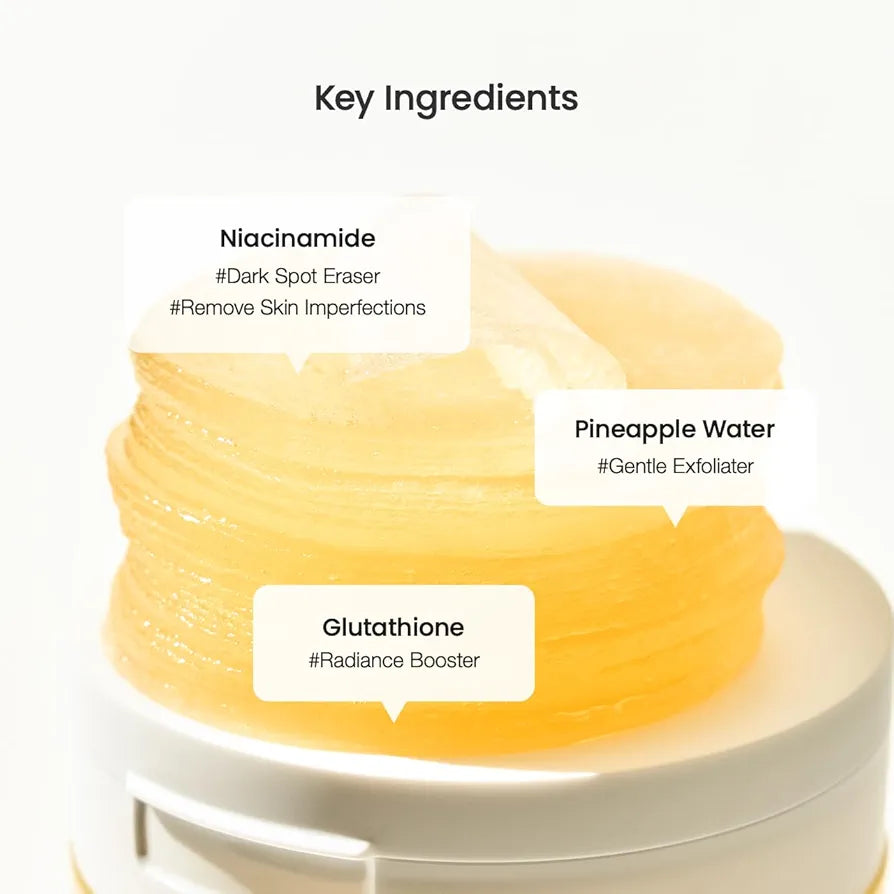 BIODANCE - Vita Niacinamide Gel Toner Pads - Masque illuminateur et unifiant- 60 pads