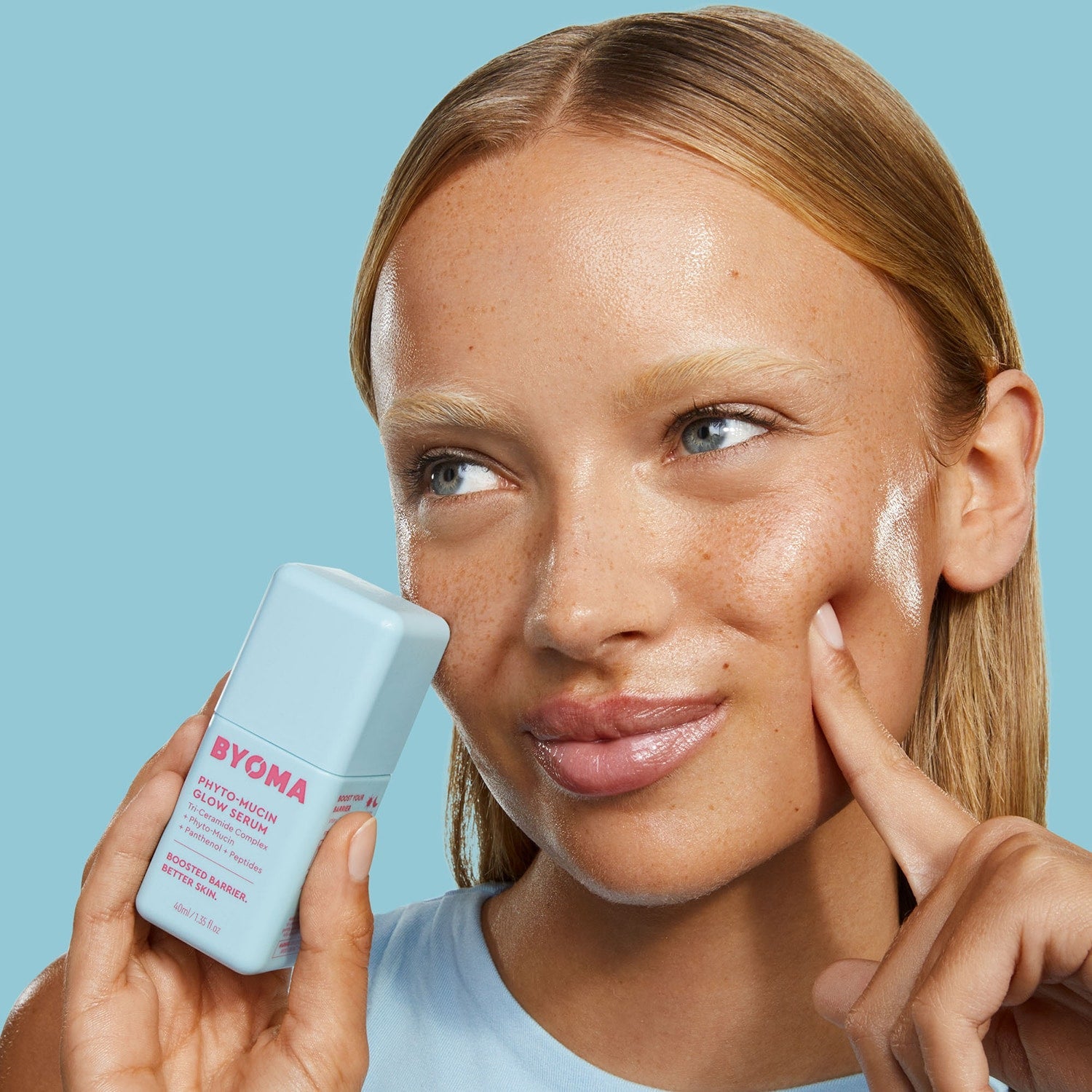 BYOMA -Phyto-Mucin Glow Serum - Sérum Hydratant- 40ml