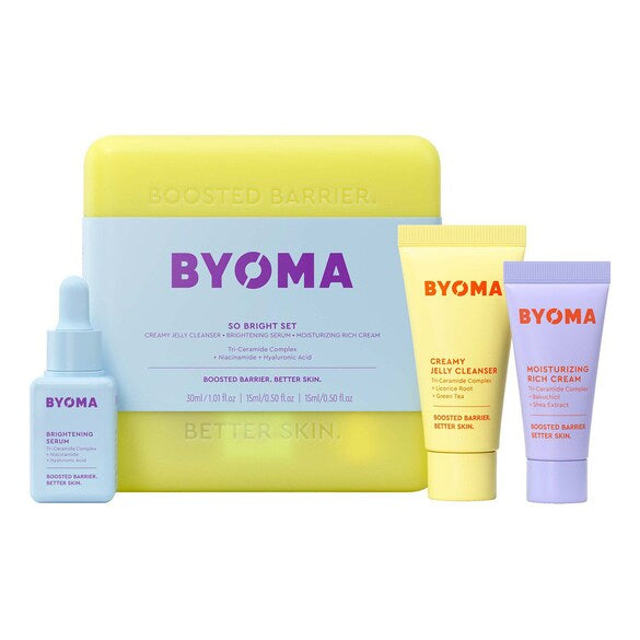 BYOMA - So Bright Set - Coffret Soin Visage ( 3pcs )