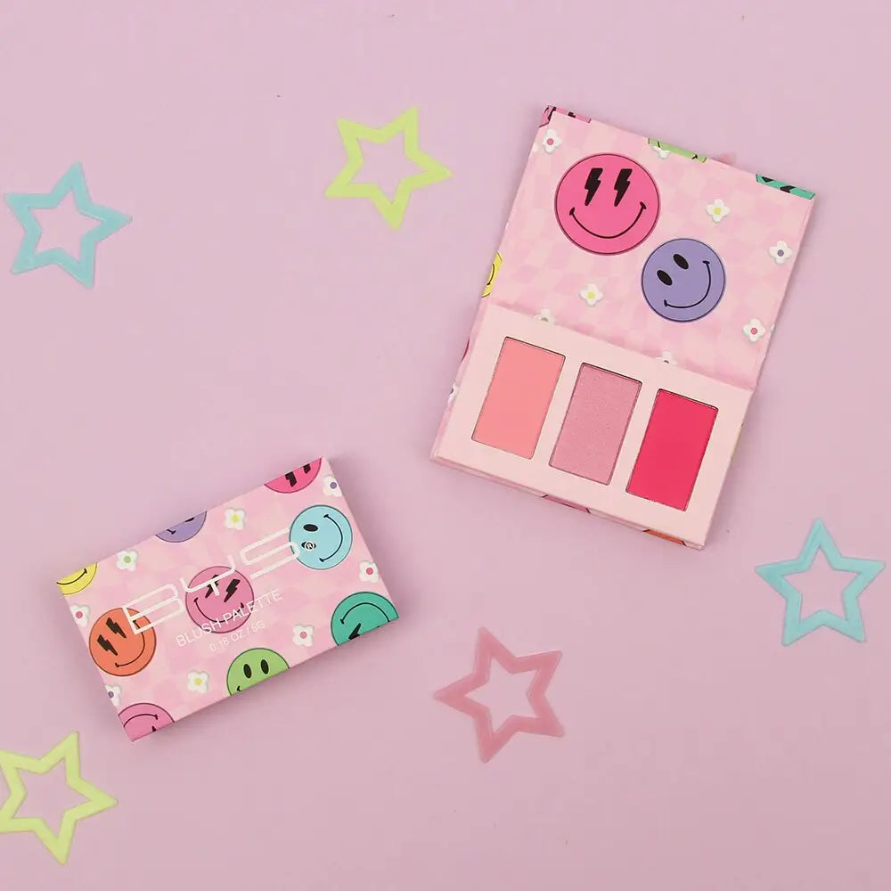 BYS Palette Blush Trio Smiley palette