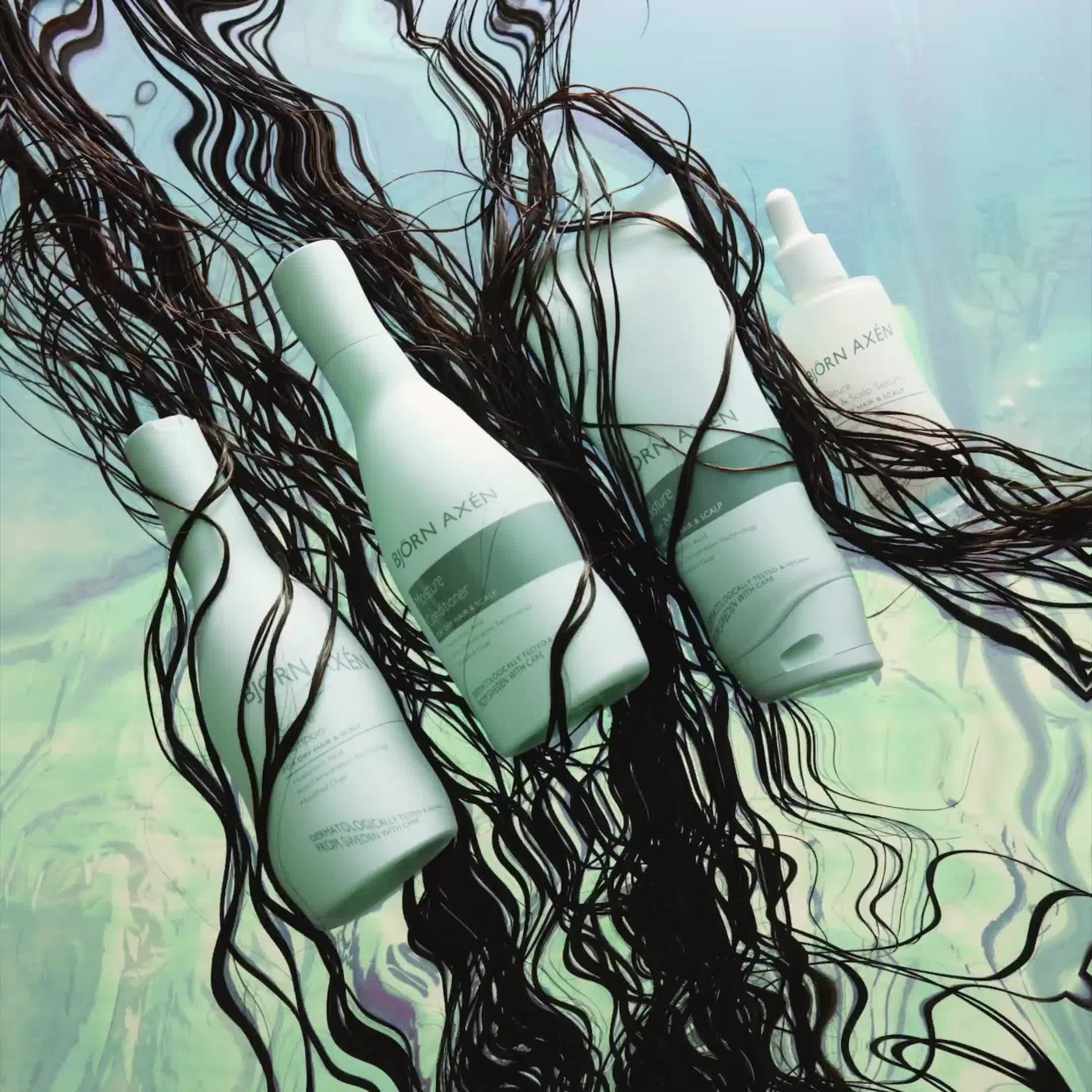 BJORN AXEN - DUO Moisture Shampoo + Conditioner Cheveux Secs - 2x250ml