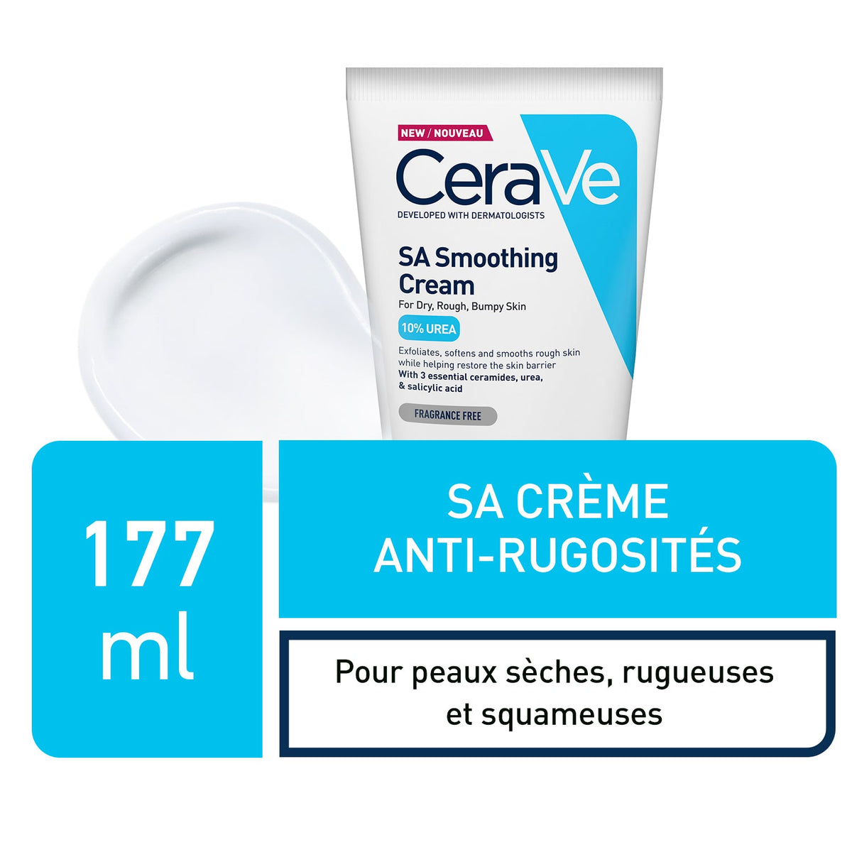 Cerave Le Rouges CeraVe - SA Crème Anti-rugosités - 177 ml – Zwine Store