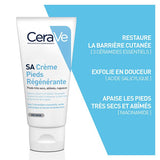 CeraVe - SA Crème Pieds Régénérante - 88ml